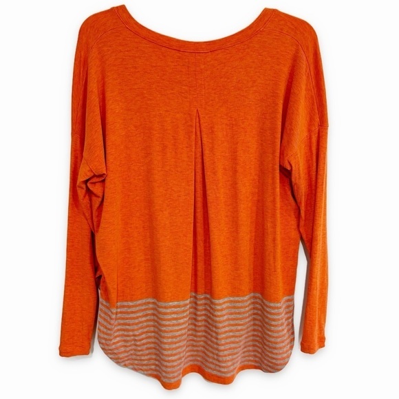 Cabi | Hangout Tee Oversized Orange Gray Size XS - Picture 4 of 8